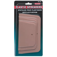 357 PLASTIC SPREADERS 3PACK CARDED 00357