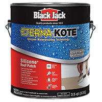 Black Jack White Eterna-Kote Silicone Roof Patch