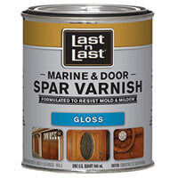 Last N Last Marine Door Waterborne Spar Varnish VOC
